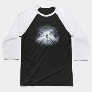 Metro Greyscale Baseball T-Shirt